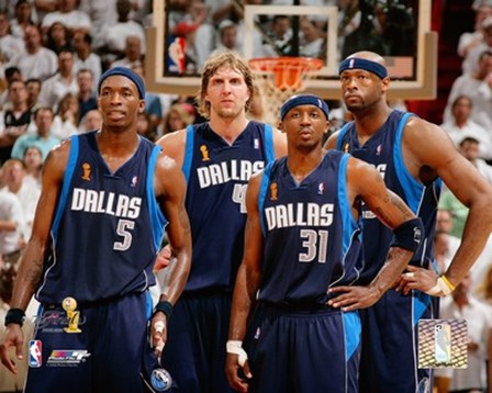 Mavericks Group - 2006 Finals / Game 4 (#26) art print