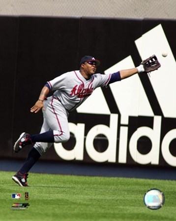 Andruw Jones - 2006 Fielding Action art print