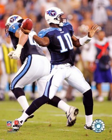Vince Young - &#39;06 / &#39;07 in action art print