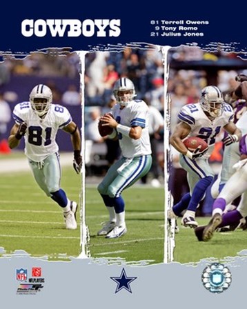 2006 - Cowboys &quot;Big 3&quot; art print