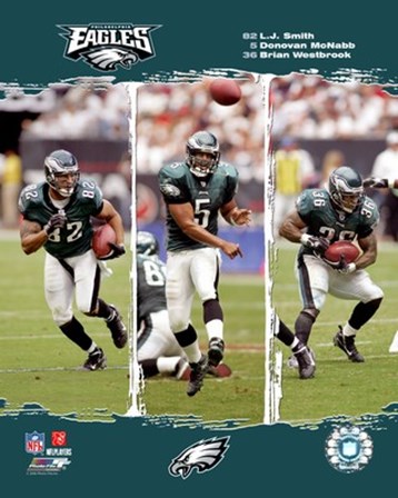 2006 - Eagles &quot;Big 3&quot; art print