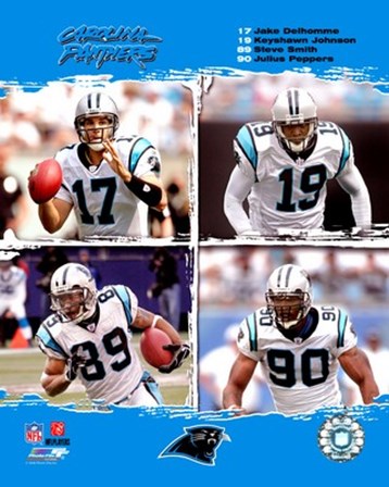 2006 - Panthers &quot;Big 4&quot; art print