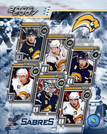 &#39;06 / &#39;07 Sabres Team Composite art print