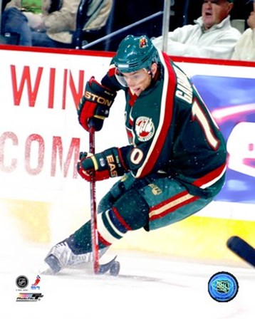 Marian Gaborik - &#39;06 / &#39;07 Home Action art print