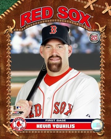 Kevin Youkilis - 2007 Studio Plus art print