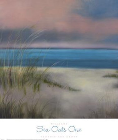 Sea Oats One by Williams art print