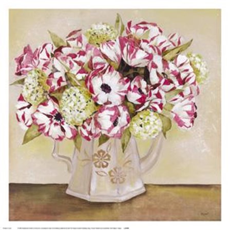 Floral Teapot I by Dysart art print