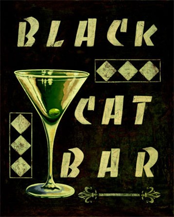 Cocktail Hour III - Petite by Catherine Jones art print