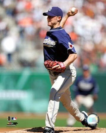 Jake Peavy - 2007 Pitching Action art print