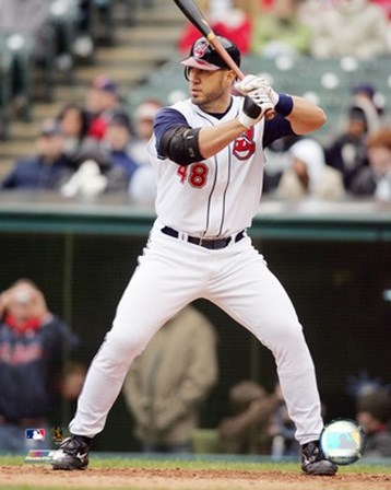 Travis Hafner - 2007 Batting Action art print