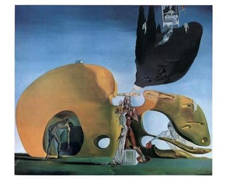 The Birth of Liquid Desires, c.1932 by Salvador Dali art print