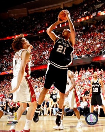 Tim Duncan - 2007 Finals / Game 3 (#10) art print