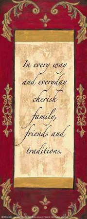 Words to Live By, Traditional - In every way by Debbie DeWitt art print
