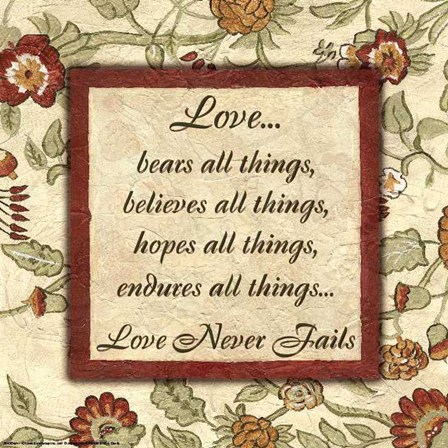 WTLB, Eduardian FloralLove bears all by Debbie DeWitt art print