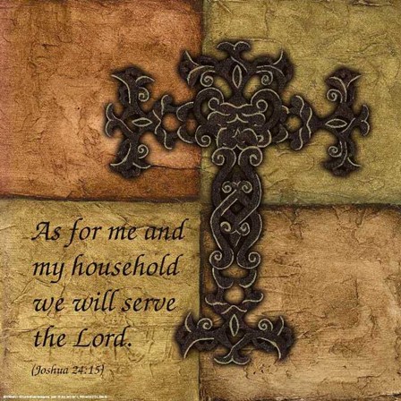 Tuscan Cross I by Debbie DeWitt art print