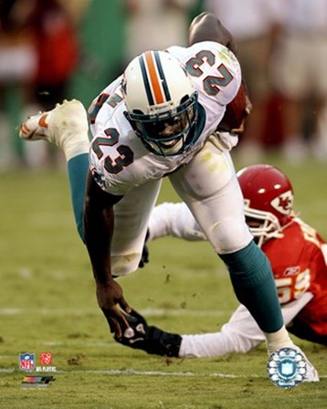 Ronnie Brown - 2007 Action art print