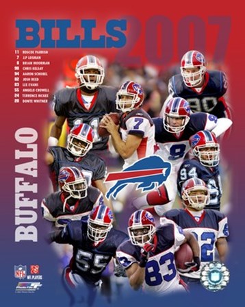 2007 -  Bills Team Composite art print