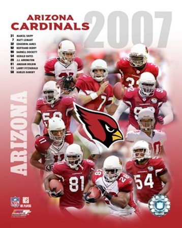 2007 - Cardinals  Team Composite art print