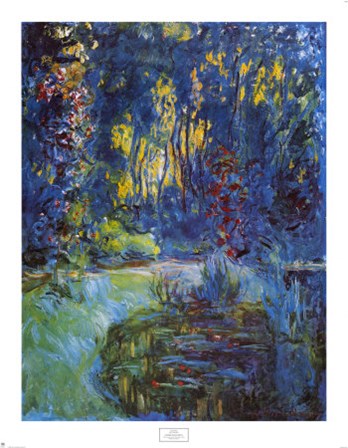 Jardin de Giverny by Claude Monet art print