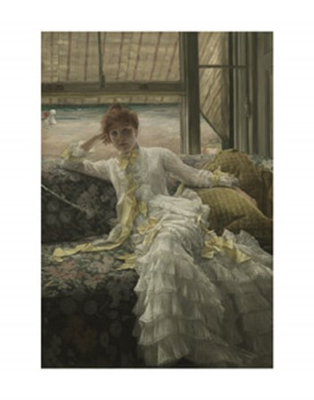 July: Specimen of a Portrait, c.1878 by James Jacques Joseph Tissot art print