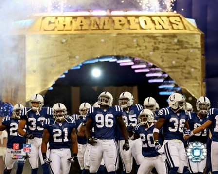 2007 - Colts Season Introduction art print
