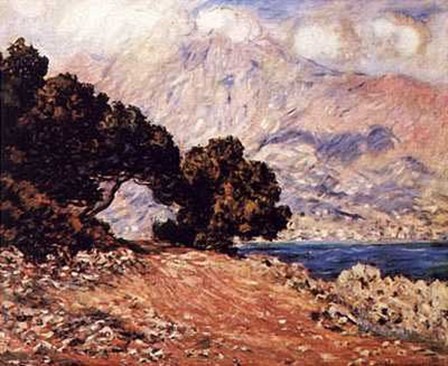 Cape Martin, Menton by Claude Monet art print