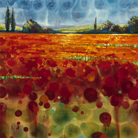 Spring Meadows I by Selina Werbelow art print