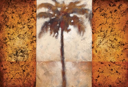 Sunset Palms I by Scott Lee art print