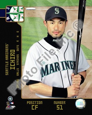 Ichiro Suzuki 2008 Studio art print