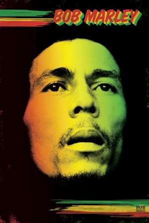 Bob Marley - Face art print