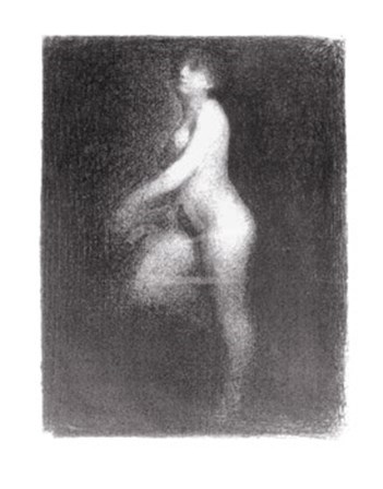Nude, 1881-2 by Georges Seurat art print