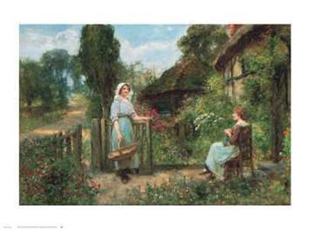 Off to Market by Henry John Yeend King art print