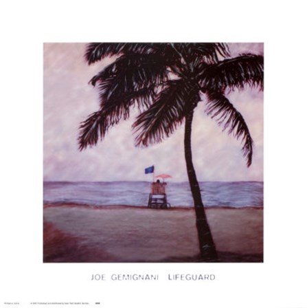 Lifeguard by Joe Gemignani art print