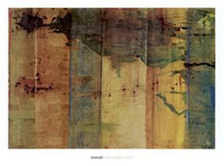 Leonardo&#39;s Wall by Jamali art print