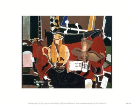 L&#39;Echo by Georges Braque art print