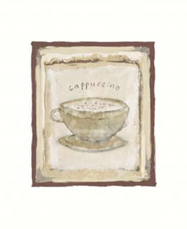 Cappuccino by Jane Claire art print