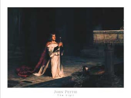 The Vigil by John Pettie art print