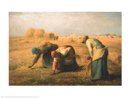 Gleaners 1857 by Jean Francois Millet art print