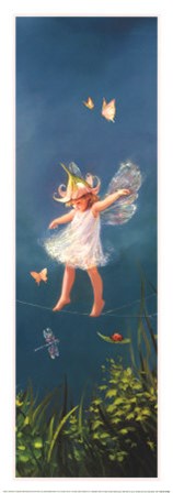 A Little More Fairy Dust, Please by Mary Baxter St. Clair art print