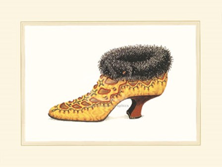 La Chaussure d&#39;Antoinette by Fiona Saunders art print