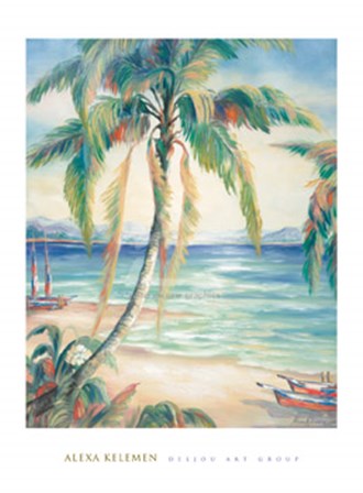 Tropical Breeze II by Alexa Kelemen art print