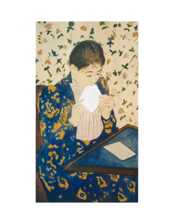 The Letter by Mary Cassatt art print