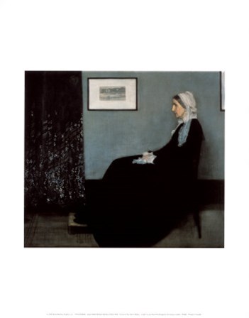 Portrait of the Artist&#39;s Mother by James Abbott McNeill Whistler art print