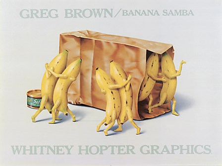 Banana Samba by Greg Brown art print