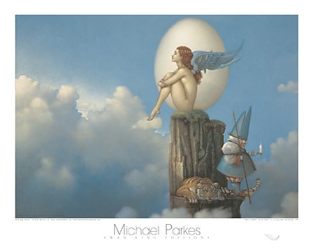 Magic Spring by Michael Parkes art print