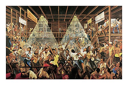 Night Life at the Studio by Ernest Watson art print