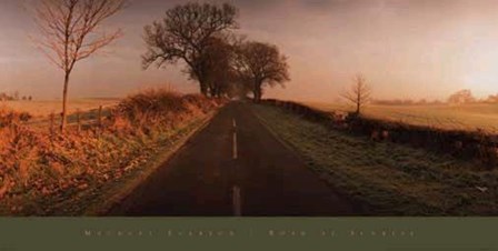 Road at Sunrise by Macduff Everton art print