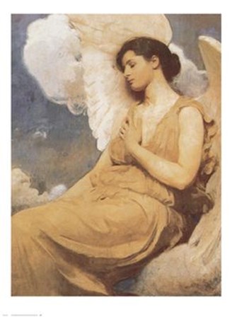 Winged Figure by Abbott Handerson Thayer art print