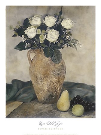 Rose Still Life by Laurie Eastwood art print