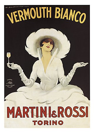 Martini and Rossi by Marcello Dudovich art print